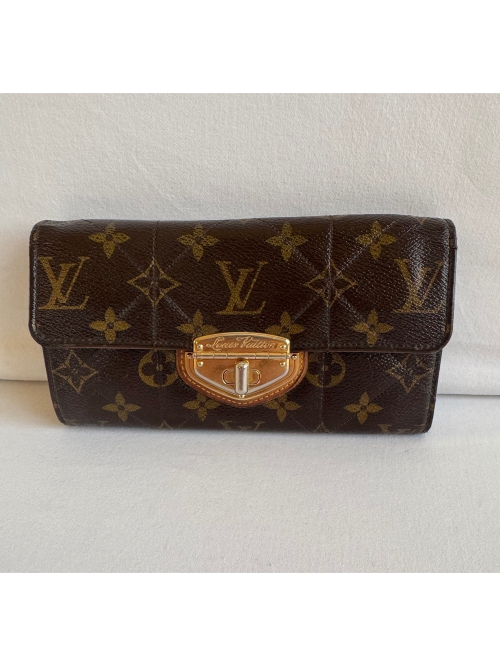 Louis Vuitton M66556 Monogram Étoile Sarah Long Wallet SP2150 France Auth